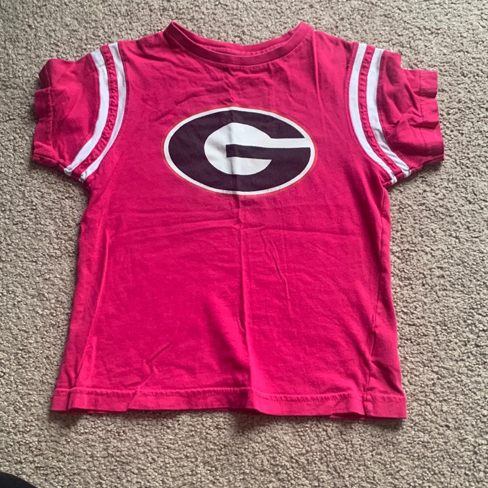 Girls Georgia Bulldawgs shirt 6/6x